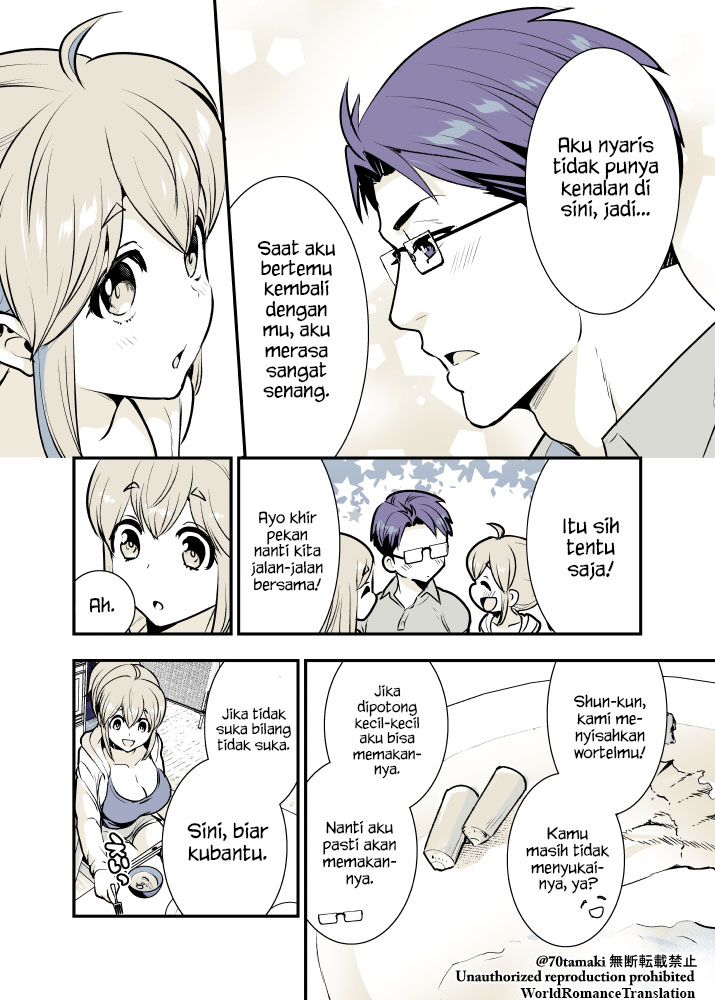 Osananajimi ga Hisabisa ni Saikai Shitara Otagai Kyonyuu ni Natteta Chapter 07 Gambar 4