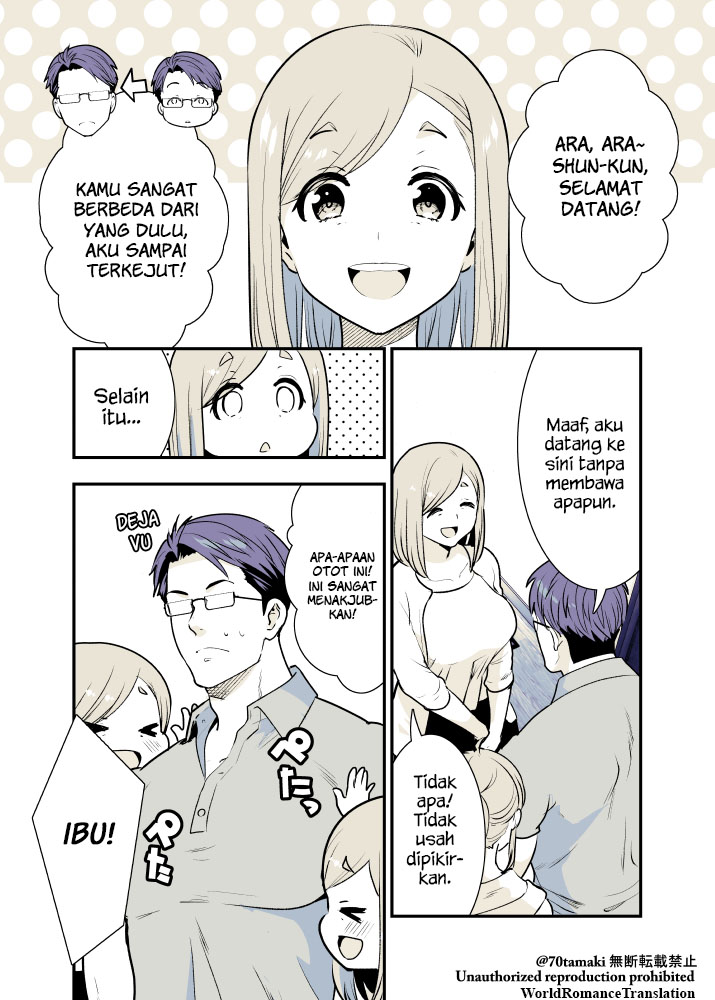 Baca Osananajimi ga Hisabisa ni Saikai Shitara Otagai Kyonyuu ni Natteta Chapter 06 Gambar 2