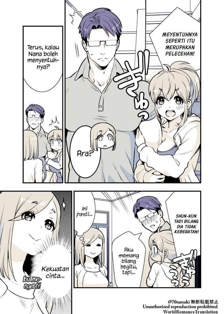 Osananajimi ga Hisabisa ni Saikai Shitara Otagai Kyonyuu ni Natteta Chapter 06 Gambar 3