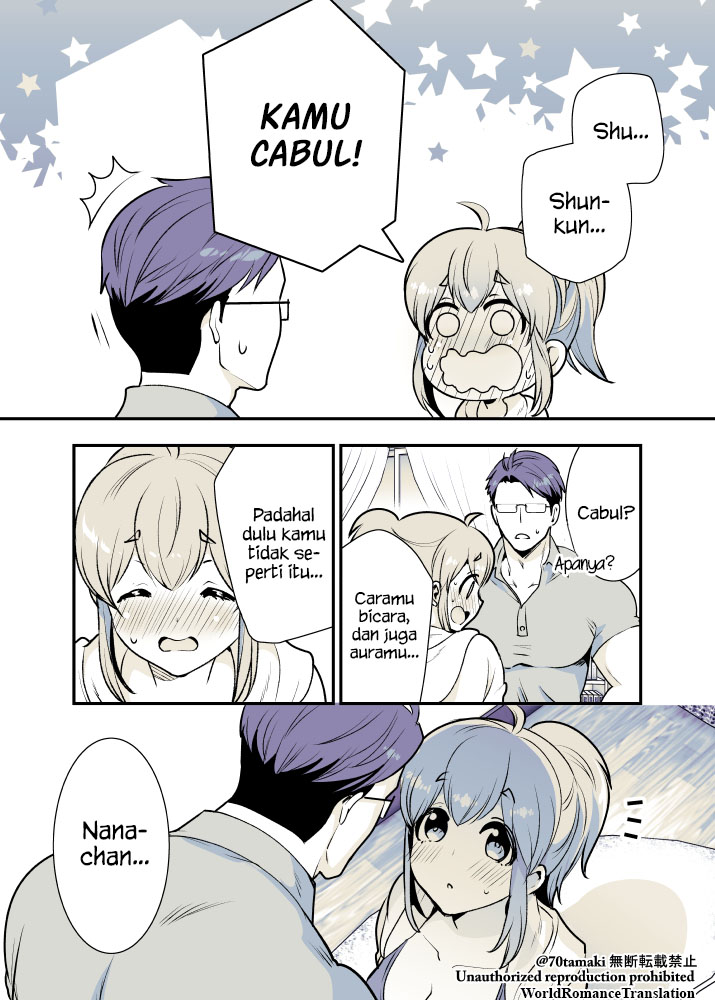 Osananajimi ga Hisabisa ni Saikai Shitara Otagai Kyonyuu ni Natteta Chapter 05 Gambar 5