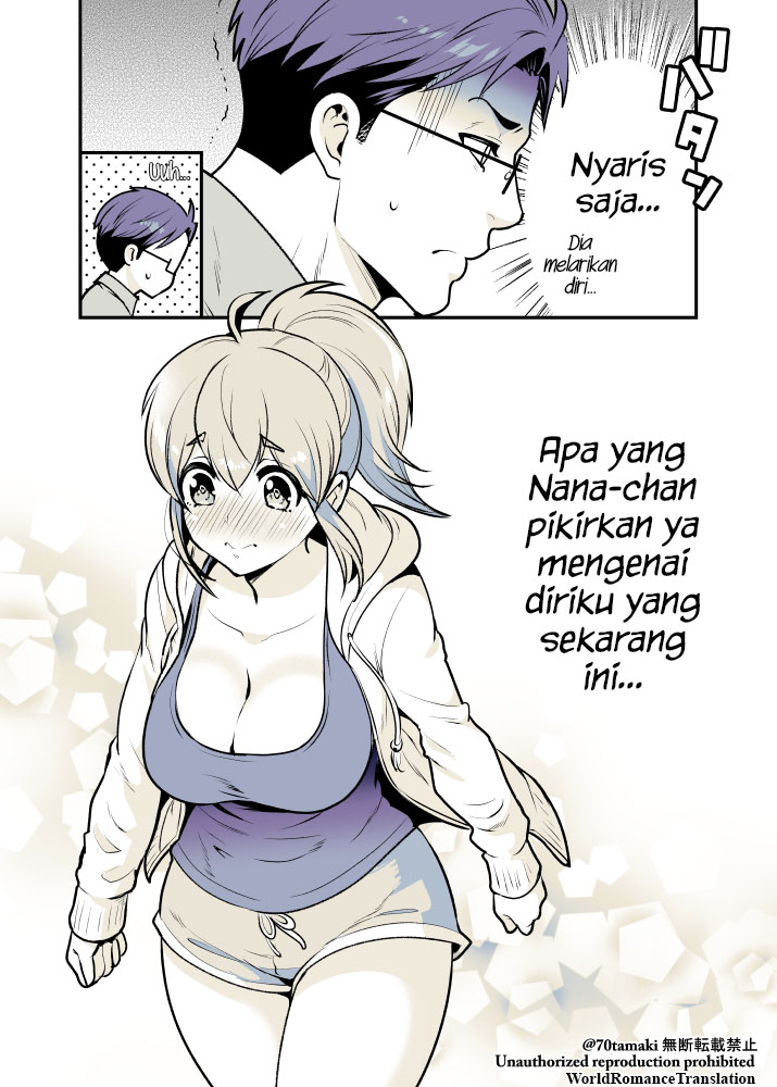 Osananajimi ga Hisabisa ni Saikai Shitara Otagai Kyonyuu ni Natteta Chapter 05 Gambar 8