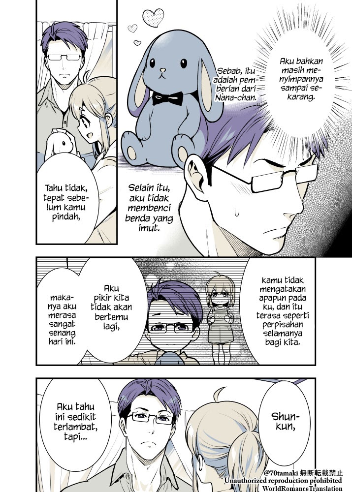 Osananajimi ga Hisabisa ni Saikai Shitara Otagai Kyonyuu ni Natteta Chapter 03 Gambar 4