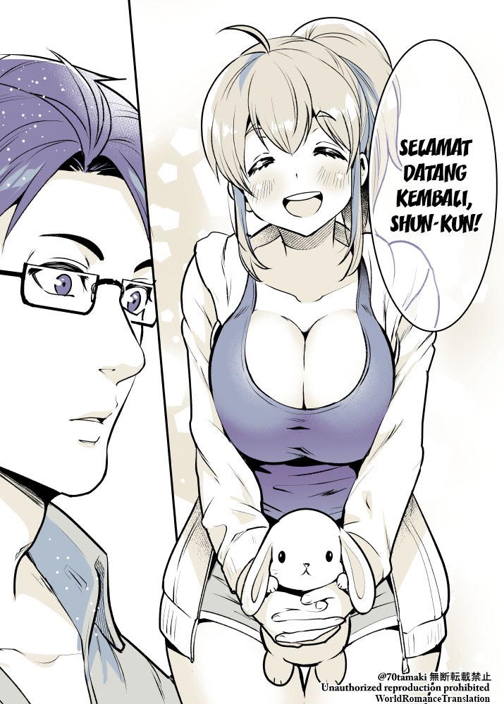 Osananajimi ga Hisabisa ni Saikai Shitara Otagai Kyonyuu ni Natteta Chapter 03 Gambar 5