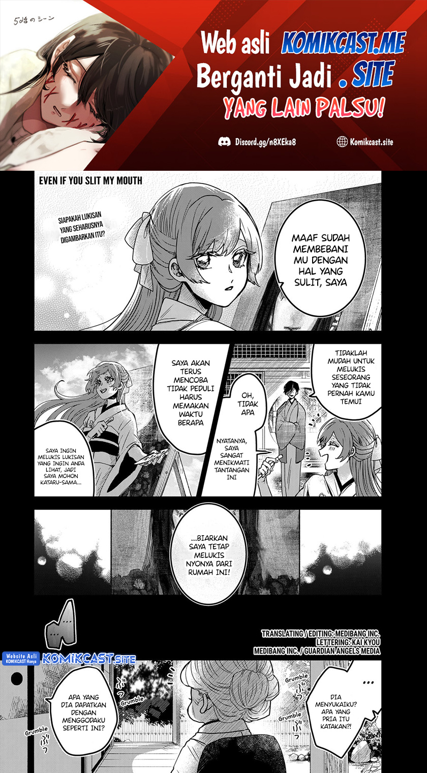 Baca Kuchi ga Saketemo Kimi ni wa Chapter 60 Gambar 2