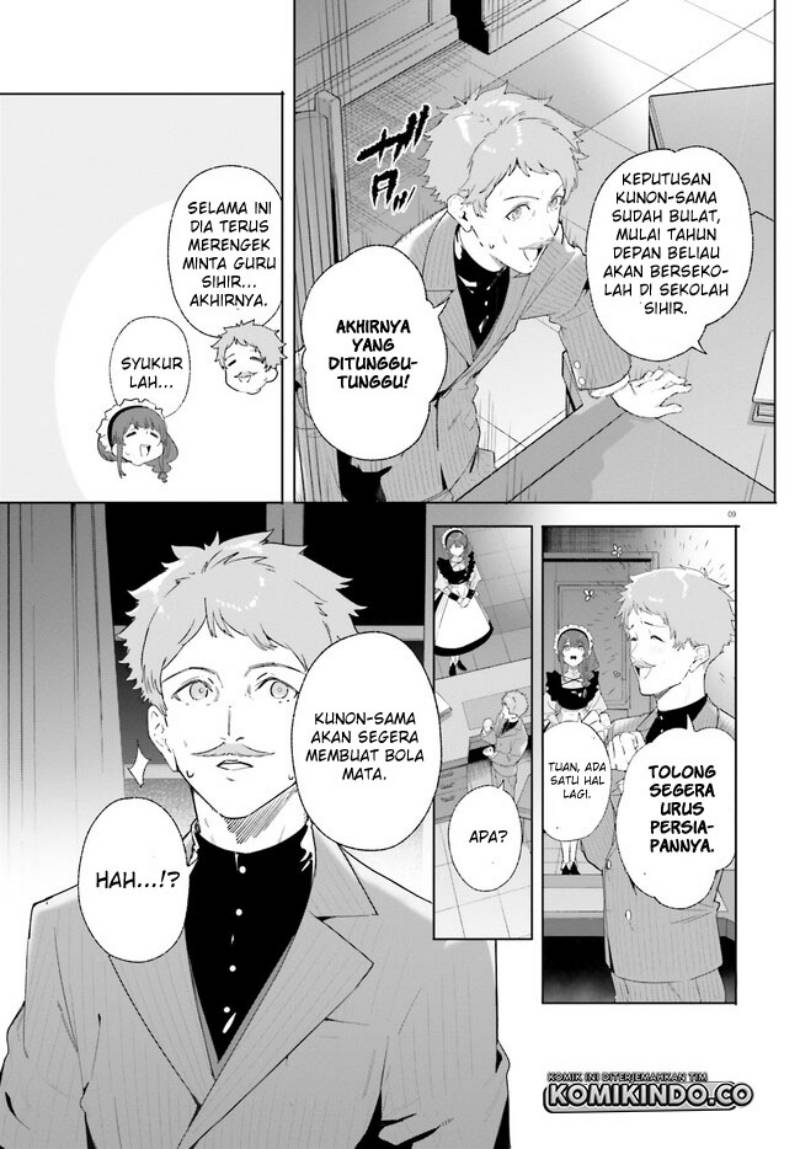 Majutsushi Kunon wa Miete Iru Chapter 12.1 Gambar 10