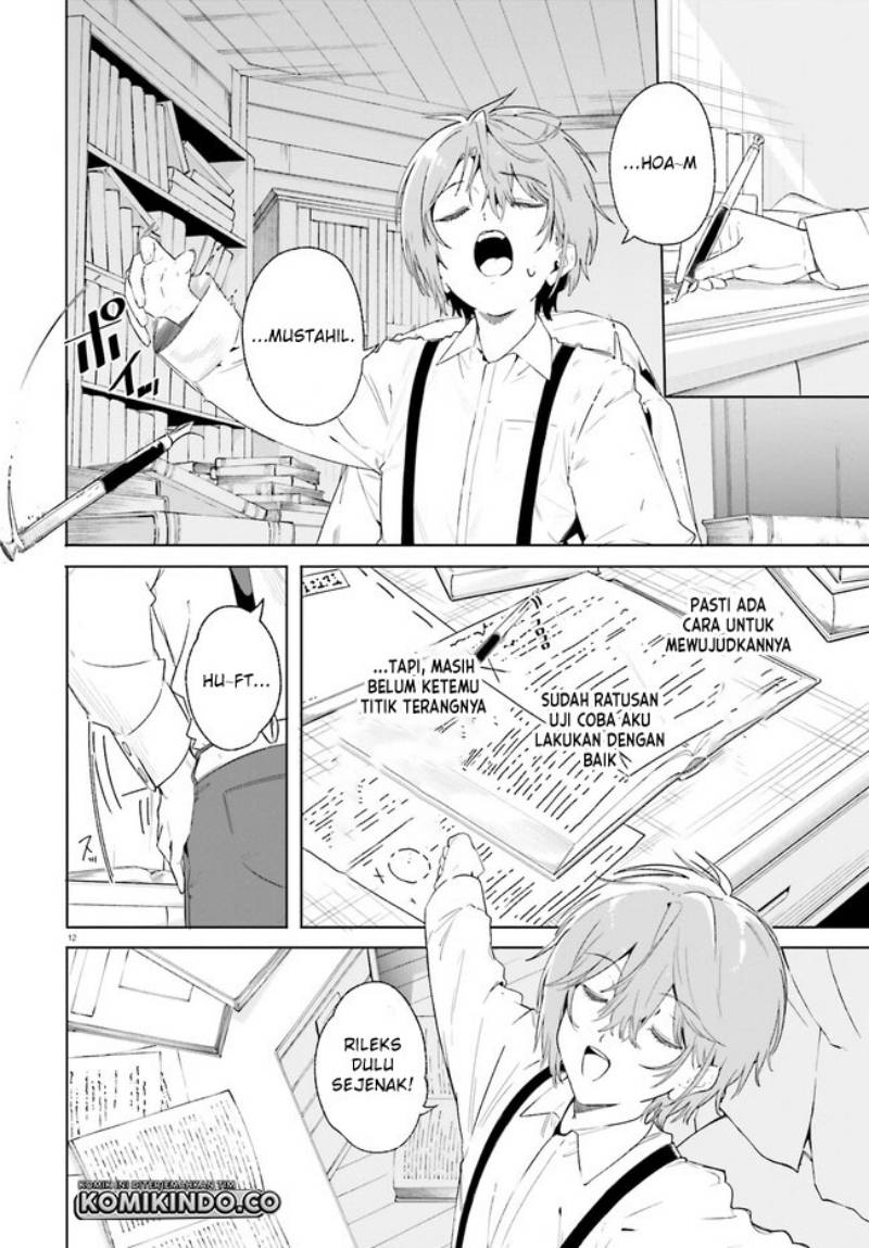 Majutsushi Kunon wa Miete Iru Chapter 12.1 Gambar 13
