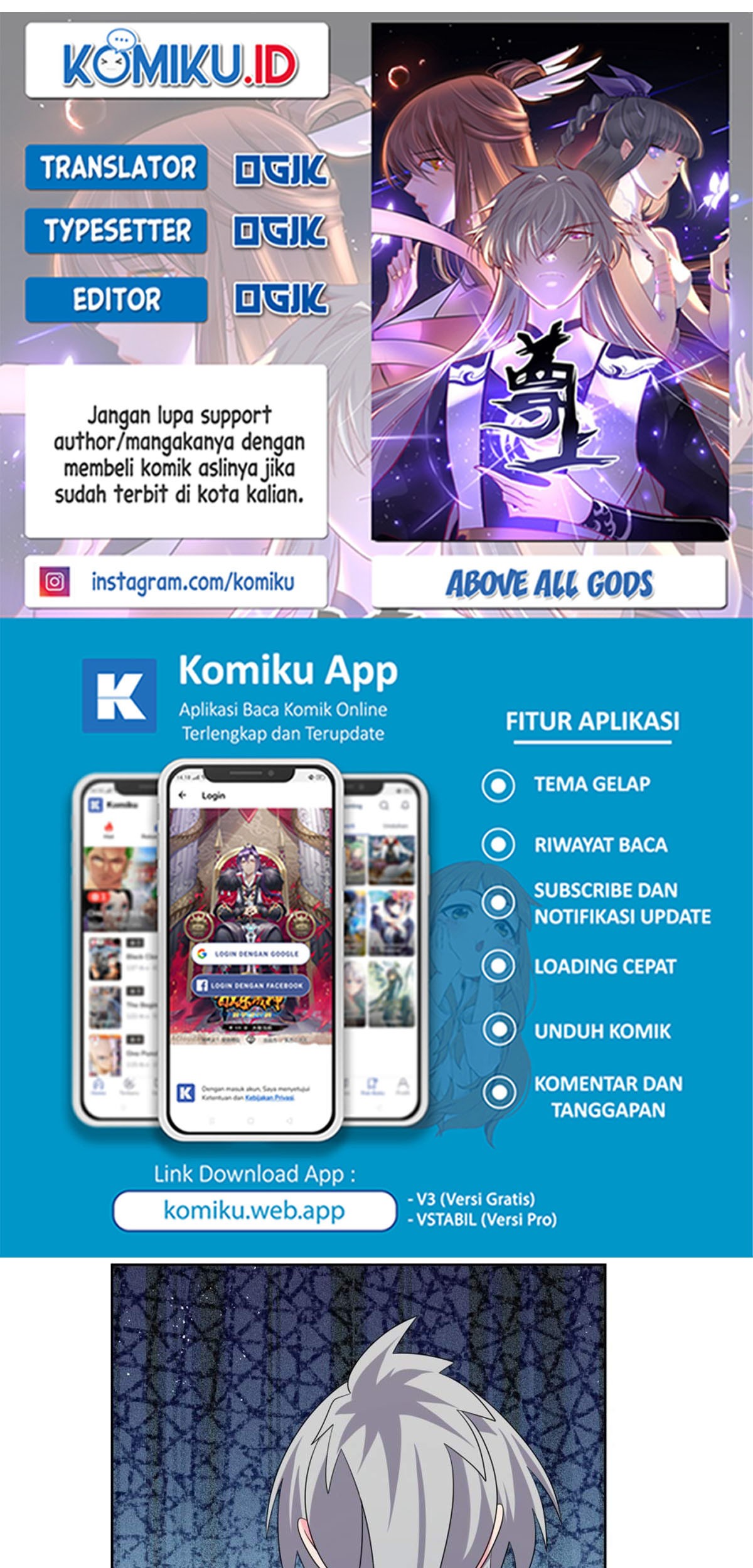 Baca Komik Above All Gods Chapter 441 Gambar 1