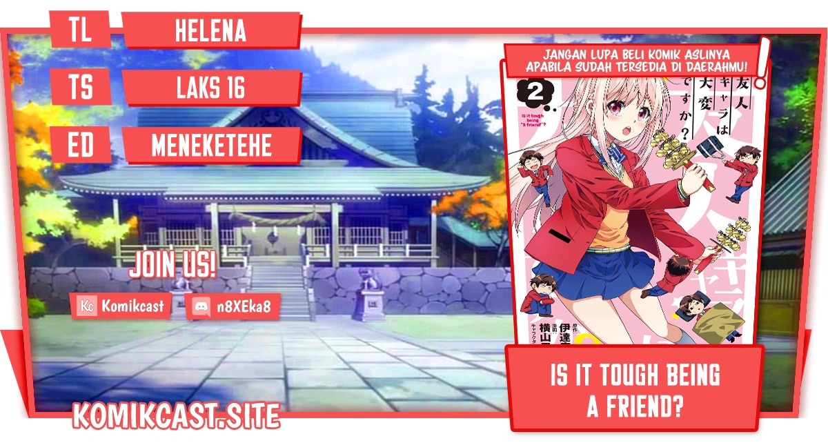 Baca Komik Is it Tough Being a Friend? Chapter 28 Gambar 1