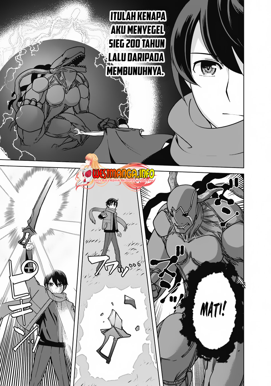 Rettou Me no Tensei Majutsushi Shiitage Rareta Moto Yuusha wa Mirai no Sekai o Yoyuu de Ikinuku Chapter 100 Gambar 5