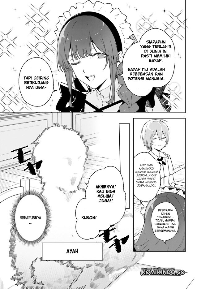 Majutsushi Kunon wa Miete Iru Chapter 13.1 Gambar 12