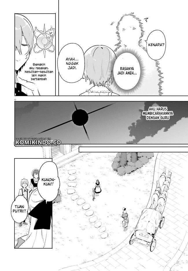 Majutsushi Kunon wa Miete Iru Chapter 13.1 Gambar 13