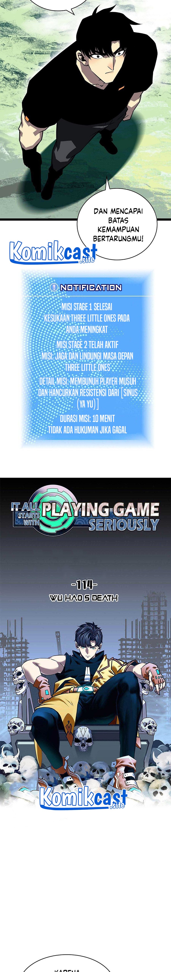 It all starts with playing game seriously Chapter 114 6