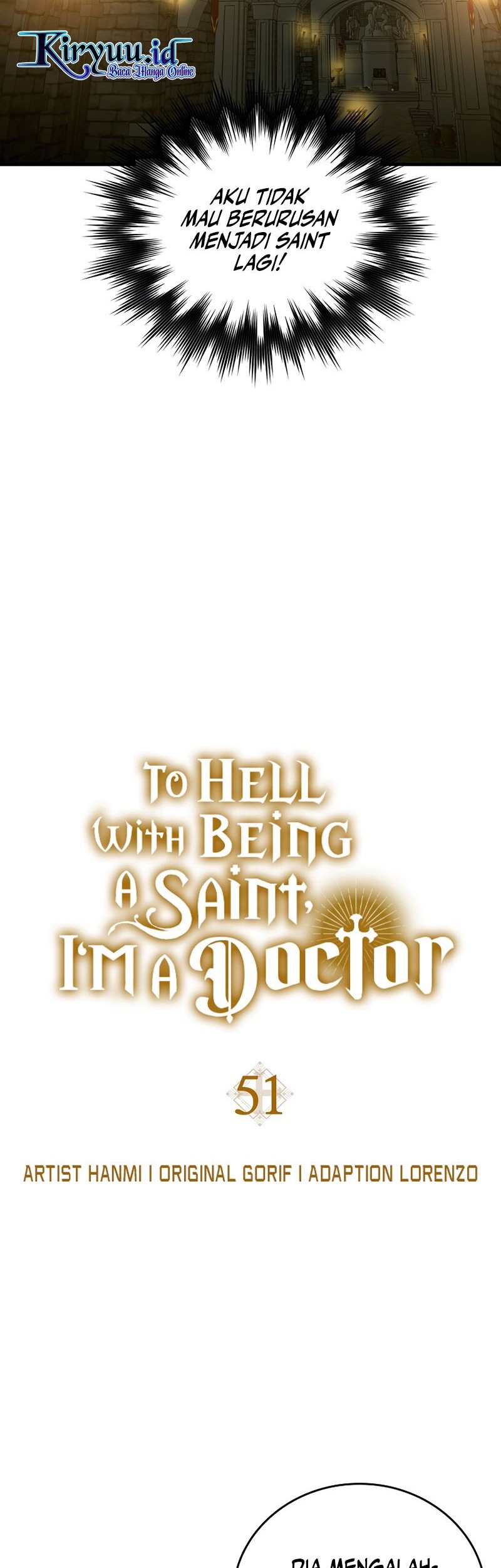 To Hell With Being a Saint, I’m a Doctor Chapter 51 Gambar 24