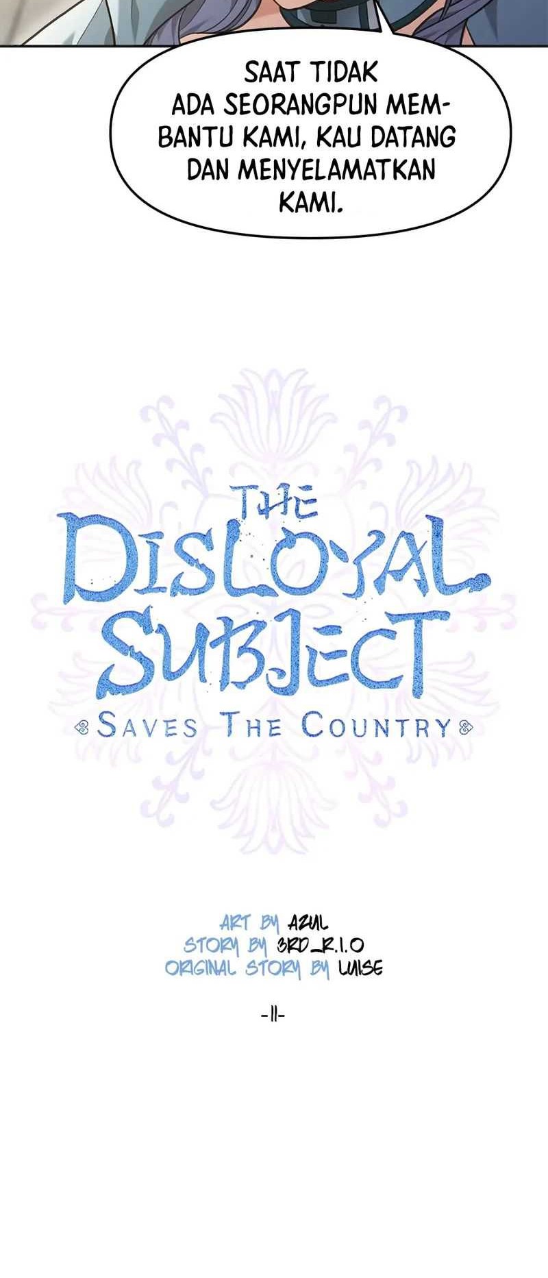 Treacherous Subject Saves the Country Chapter 11 Gambar 9