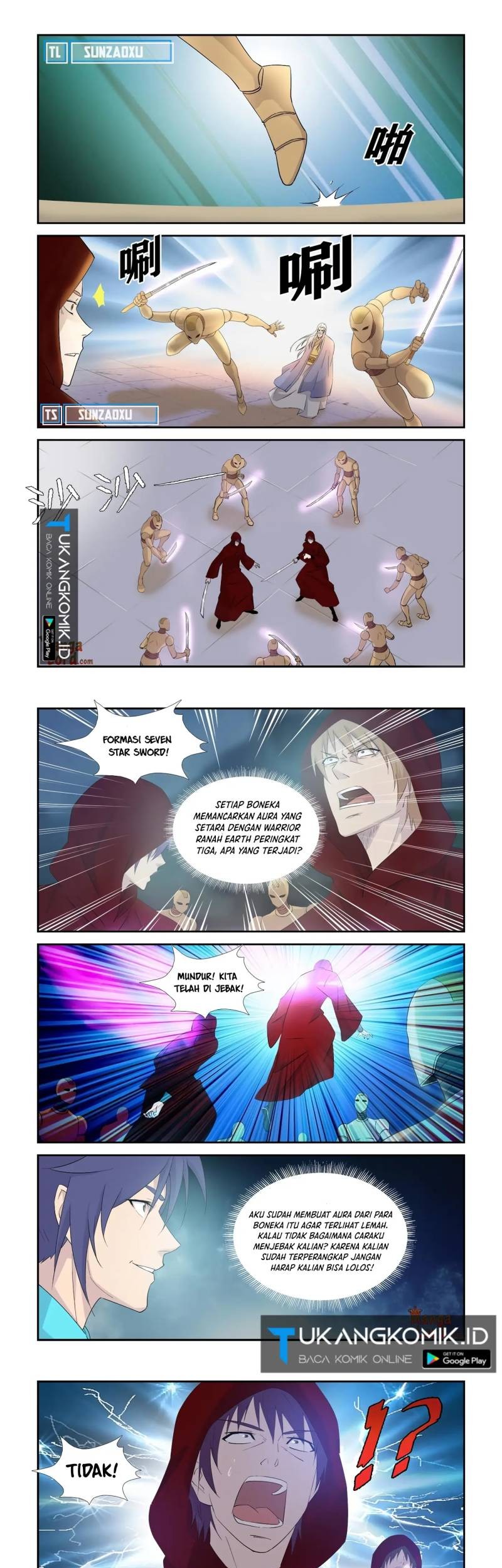 Baca Komik Heaven Defying Sword Chapter 335 Gambar 1