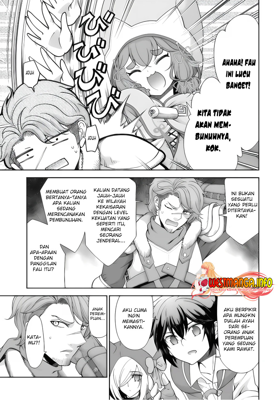 Tenohira Kaitakumura de Isekai Kenkouki ~Fueteku Yome-tachi to Nonbiri Mujintou Raifu~ Chapter 40 Gambar 24