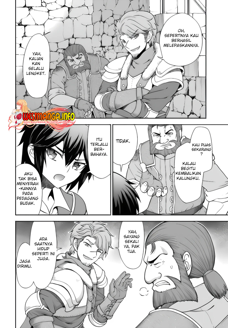 Tenohira Kaitakumura de Isekai Kenkouki ~Fueteku Yome-tachi to Nonbiri Mujintou Raifu~ Chapter 40 Gambar 4