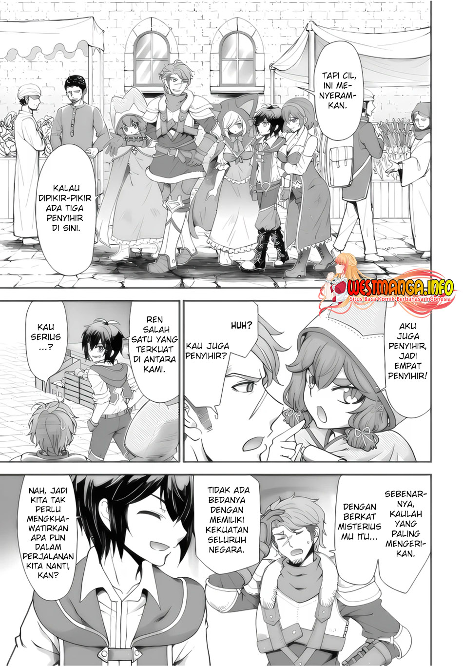 Tenohira Kaitakumura de Isekai Kenkouki ~Fueteku Yome-tachi to Nonbiri Mujintou Raifu~ Chapter 40 Gambar 5