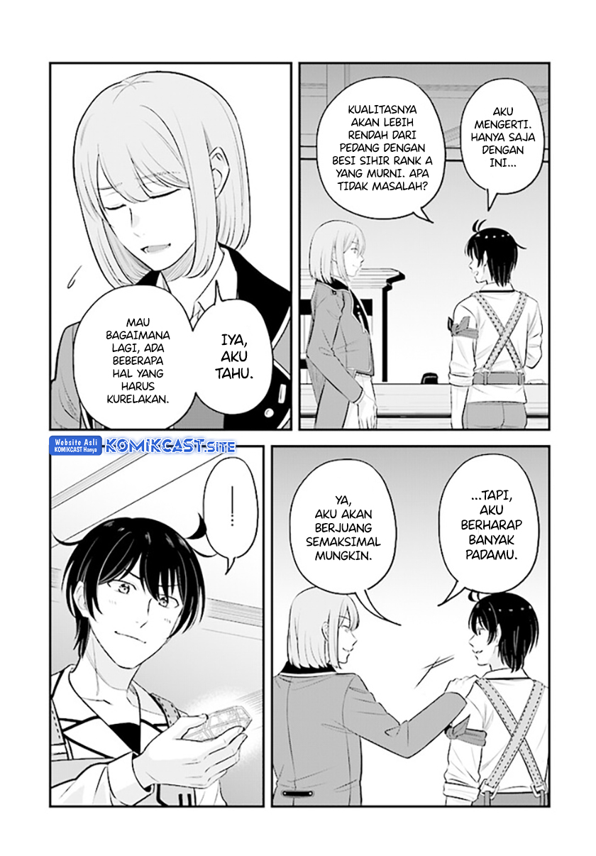 Kyuutei Kajishi no Shiawase na Nichijou Chapter 14.2 Gambar 19
