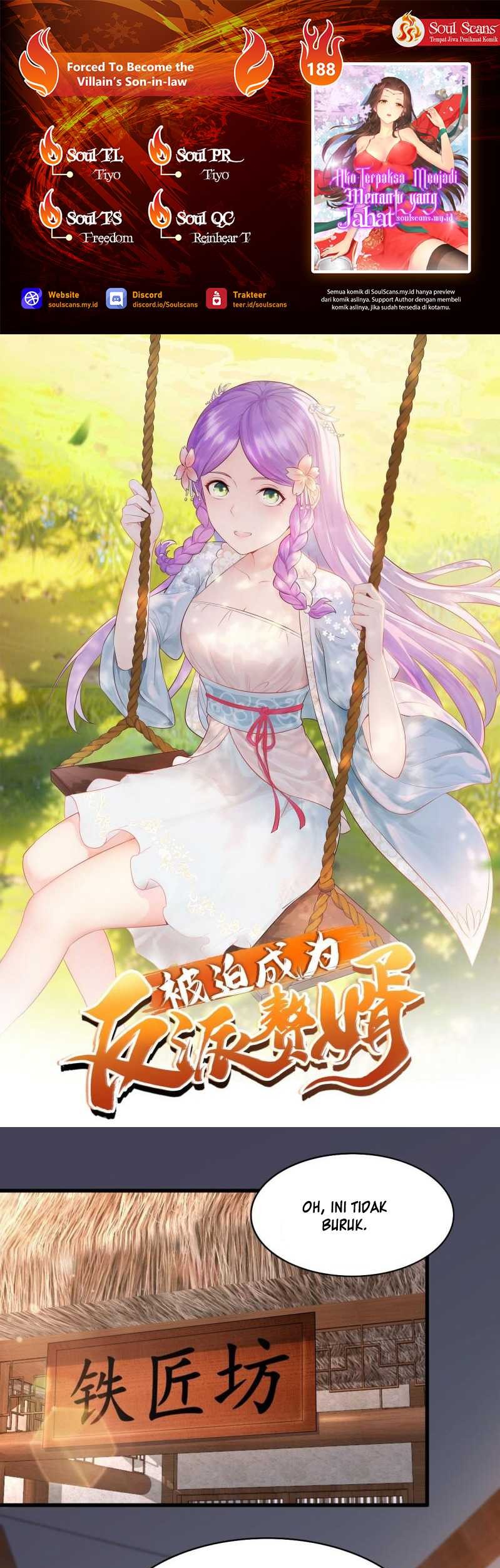 Baca Komik Forced To Become the Villain’s Son-in-law Chapter 188 Gambar 1