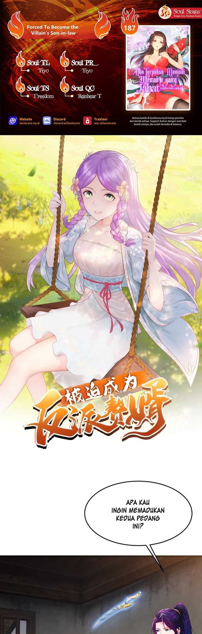 Baca Komik Forced To Become the Villain’s Son-in-law Chapter 187 Gambar 1