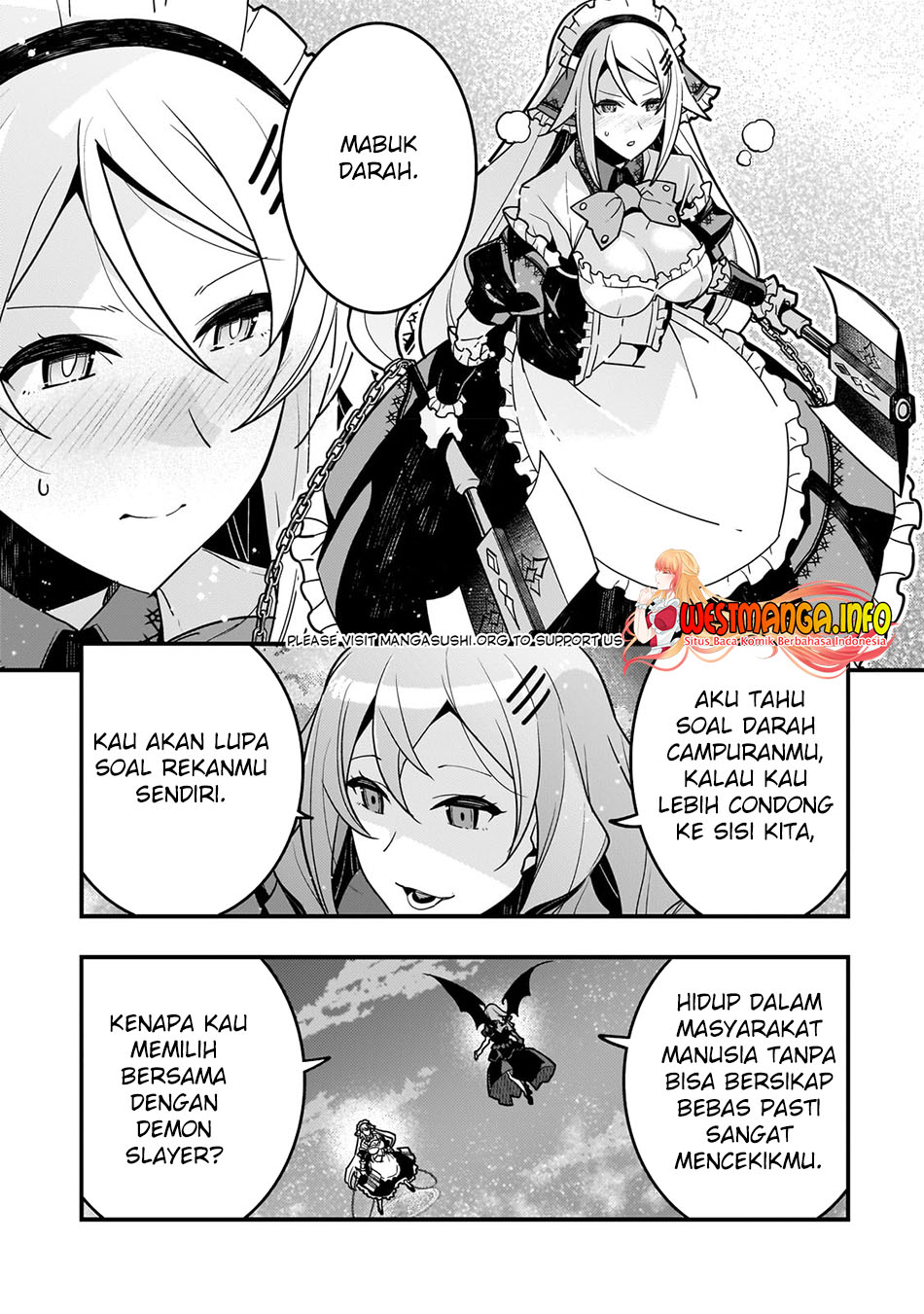 Kyoukai Meikyuu to Ikai no Majutsushi Chapter 58 Gambar 7