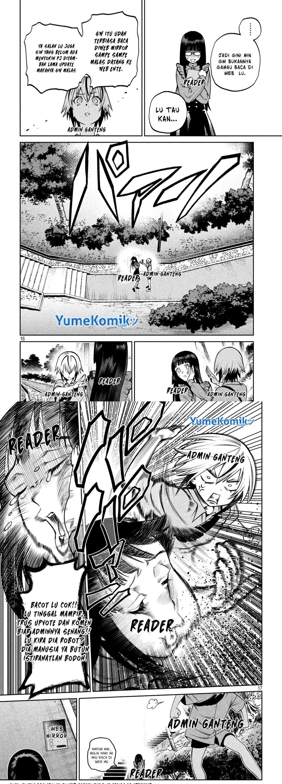 Maou to Yuusha no Tatakai no Ura de Chapter 03 Gambar 38