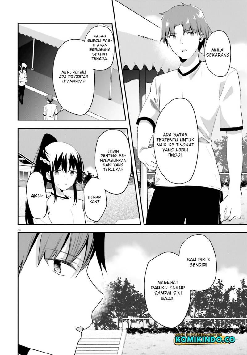 Youkoso Jitsuryoku Shijou Shugi no Kyoushitsu e Chapter 72 Gambar 7