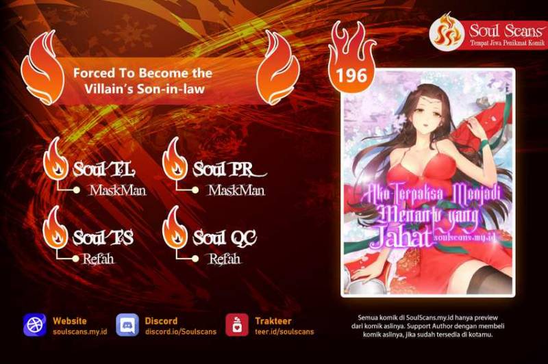 Baca Komik Forced To Become the Villain’s Son-in-law Chapter 196 Gambar 1