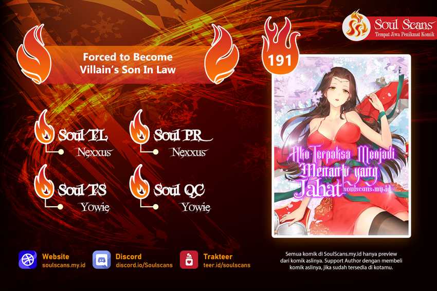 Baca Komik Forced To Become the Villain’s Son-in-law Chapter 191 Gambar 1
