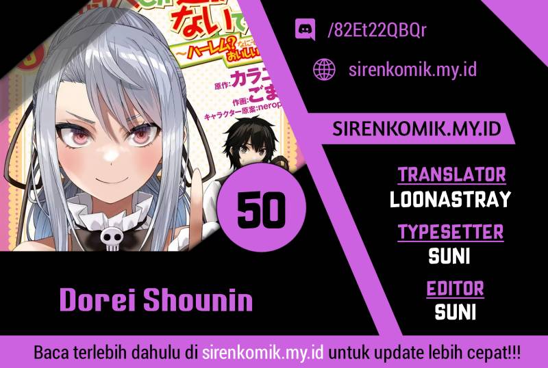 Baca Komik Dorei Shounin shika Sentakushi ga nai desu yo? ~Harem? Nani sore oishii no?~ Chapter 50 Gambar 1