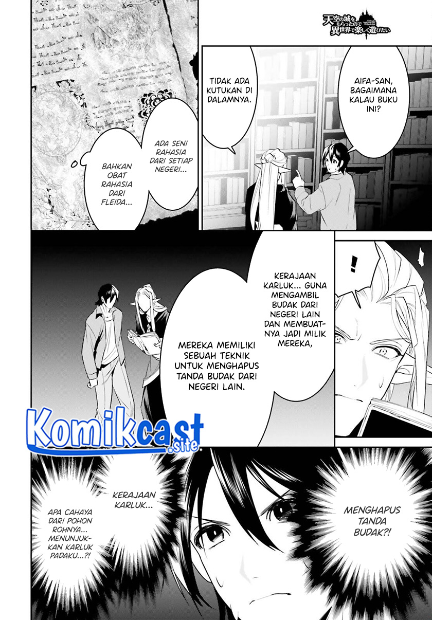 Tenkuu no Shiro o Moratta no de Isekai de Tanoshiku Asobitai Chapter 30 Gambar 21