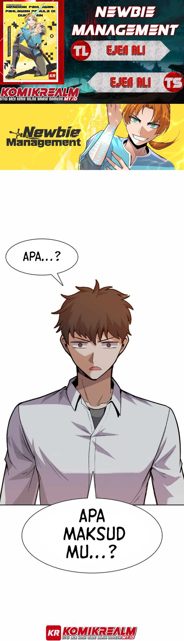 Baca Komik Newbie Management Chapter 43 Gambar 1