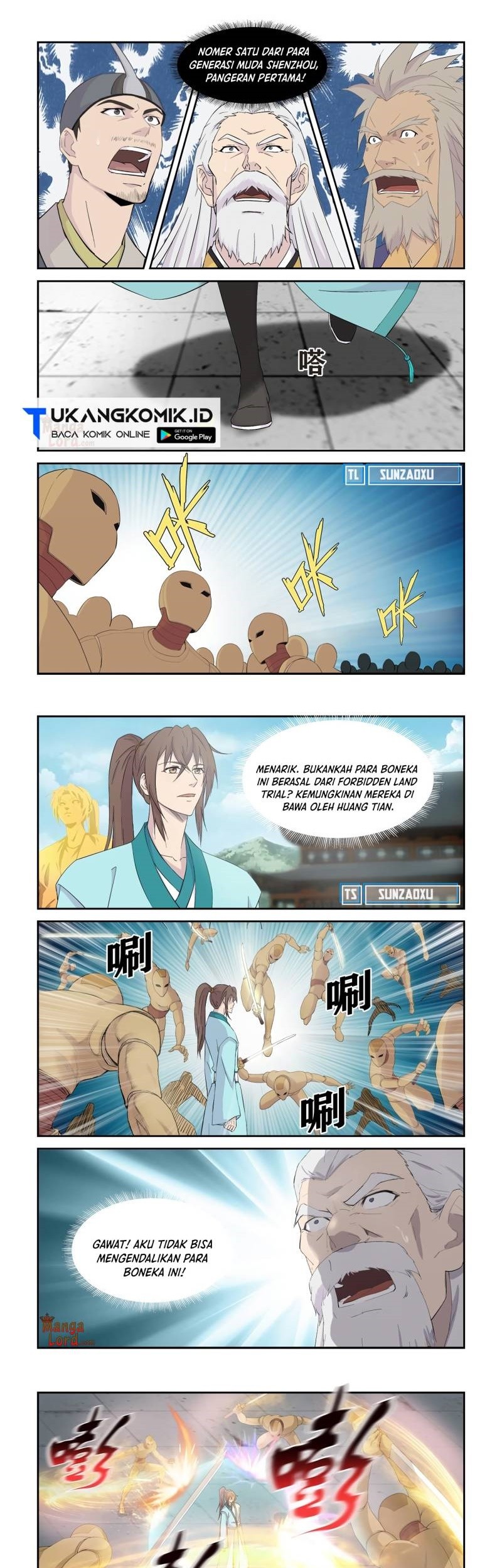 Baca Komik Heaven Defying Sword Chapter 339 Gambar 1
