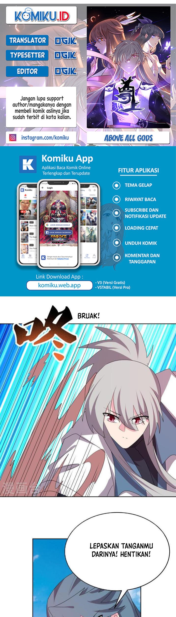 Baca Komik Above All Gods Chapter 457 Gambar 1