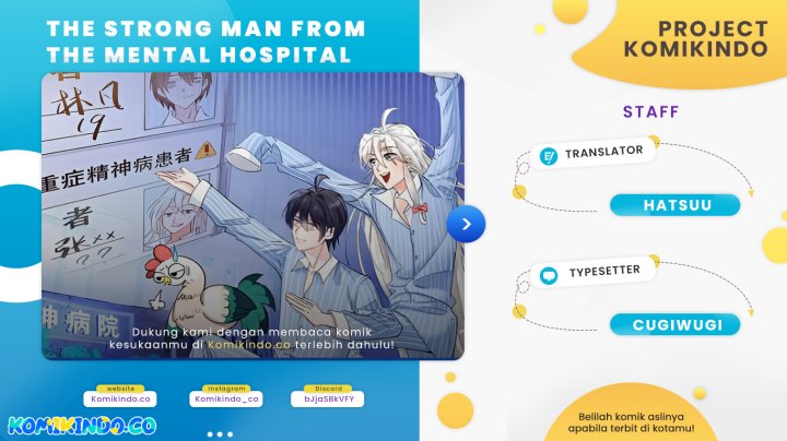 Baca Komik The Strong Man From the Mental Hospital Chapter 128 Gambar 1