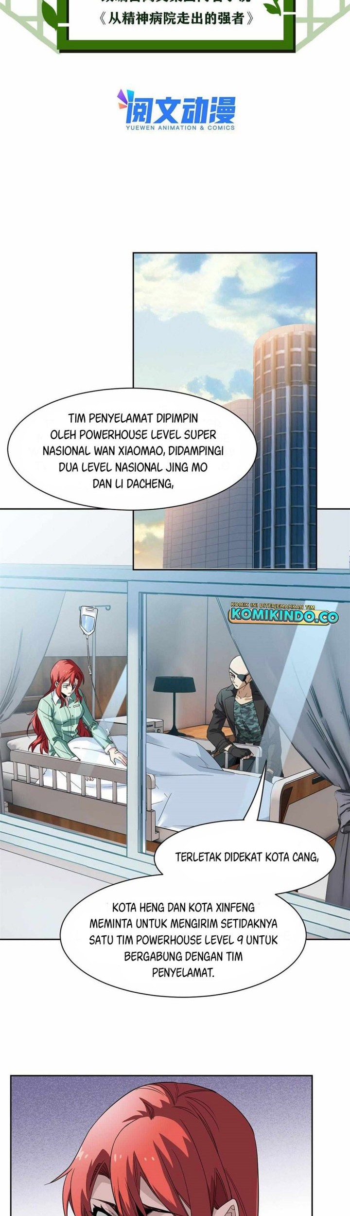 The Strong Man From the Mental Hospital Chapter 128 Gambar 3