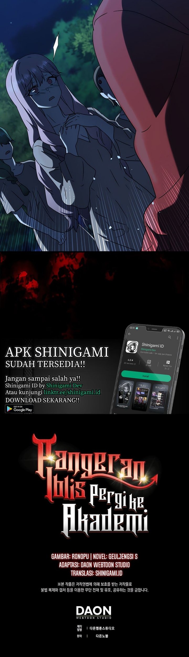 The Demon Prince Goes to the Academy Chapter 38 Gambar 58