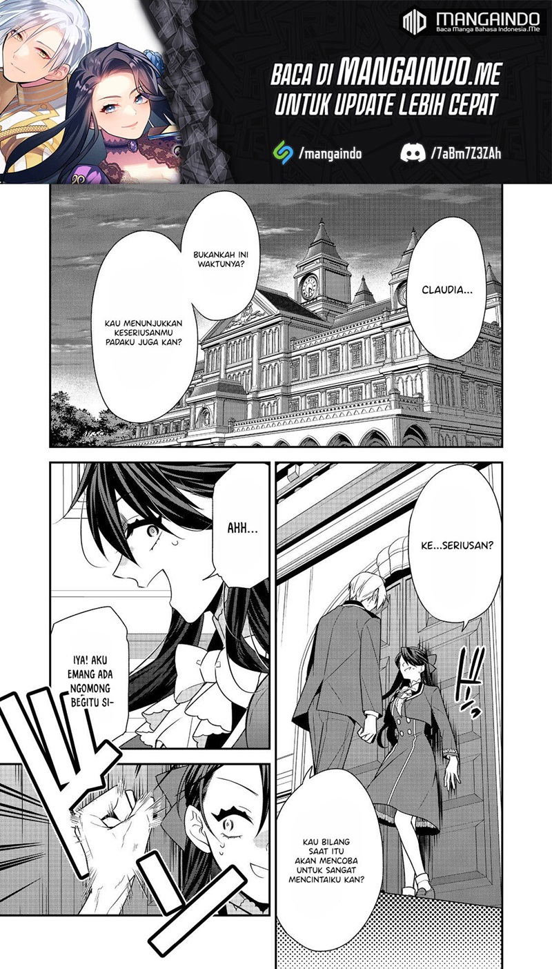 Baca Danzaisareta Akuyaku Reijou wa, Gyakkou shite Kanpeki na Akujo wo Mezasu Chapter 09 Gambar 2