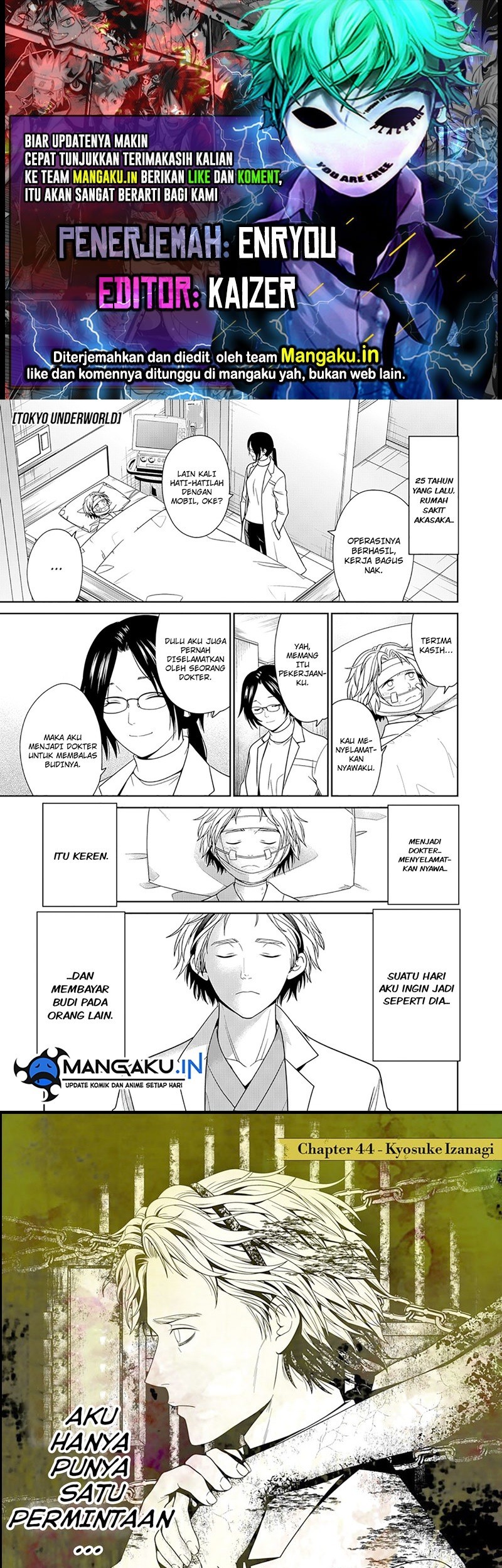 Baca Komik Tokyo Underworld Chapter 44 Gambar 1