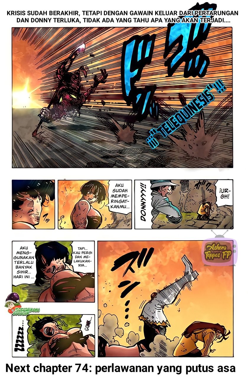 Mokushiroku no Yonkishi Chapter 73 Gambar 16