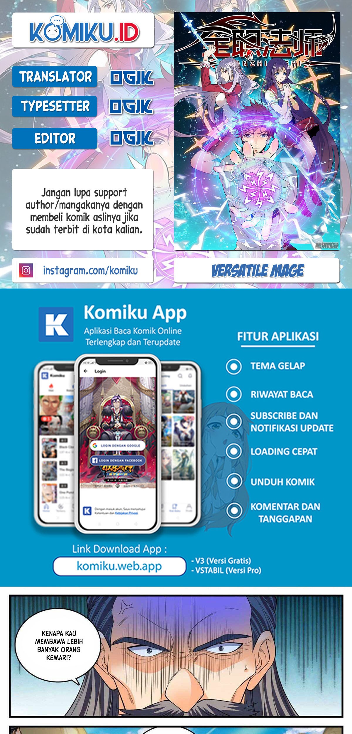Baca Komik Versatile Mage Chapter 807 Gambar 1