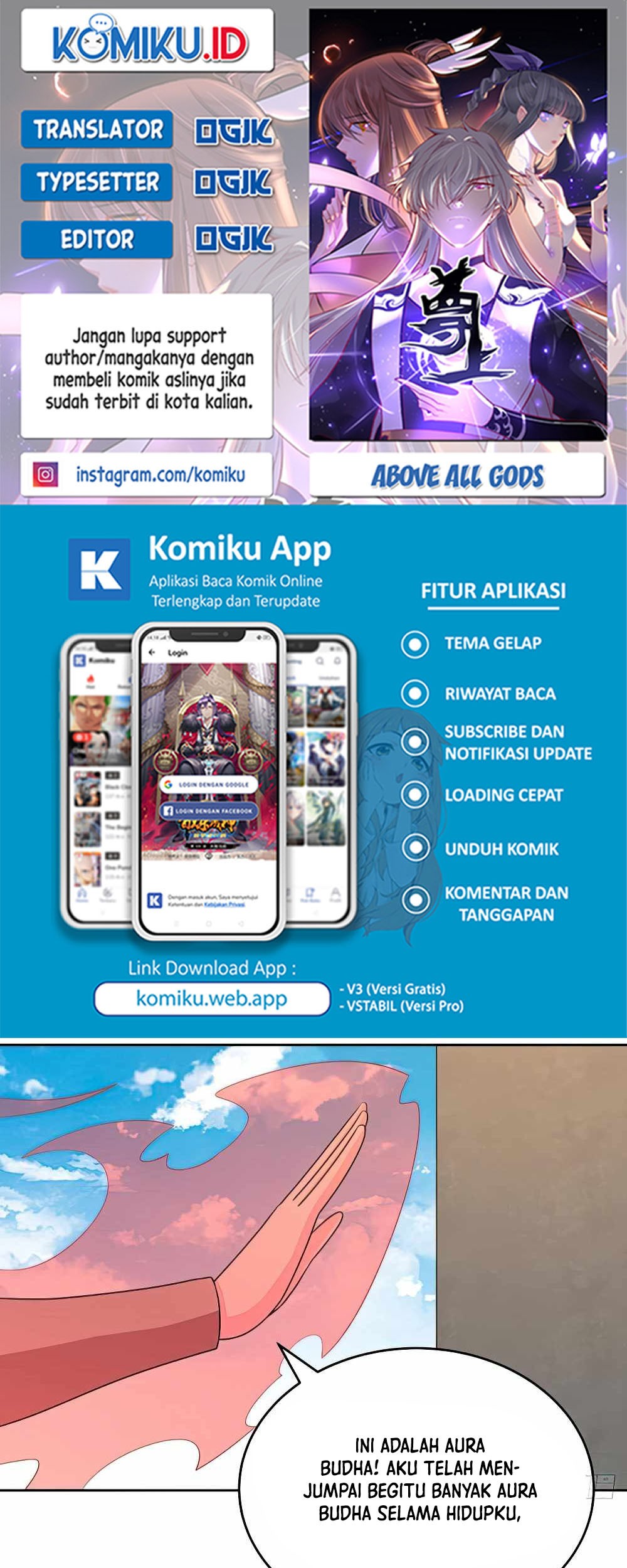 Baca Komik Above All Gods Chapter 465 Gambar 1