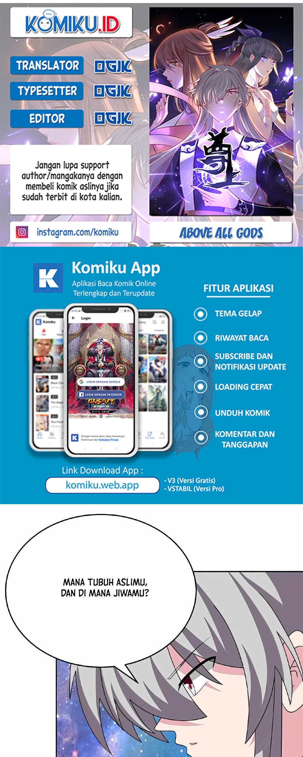 Baca Komik Above All Gods Chapter 467 Gambar 1