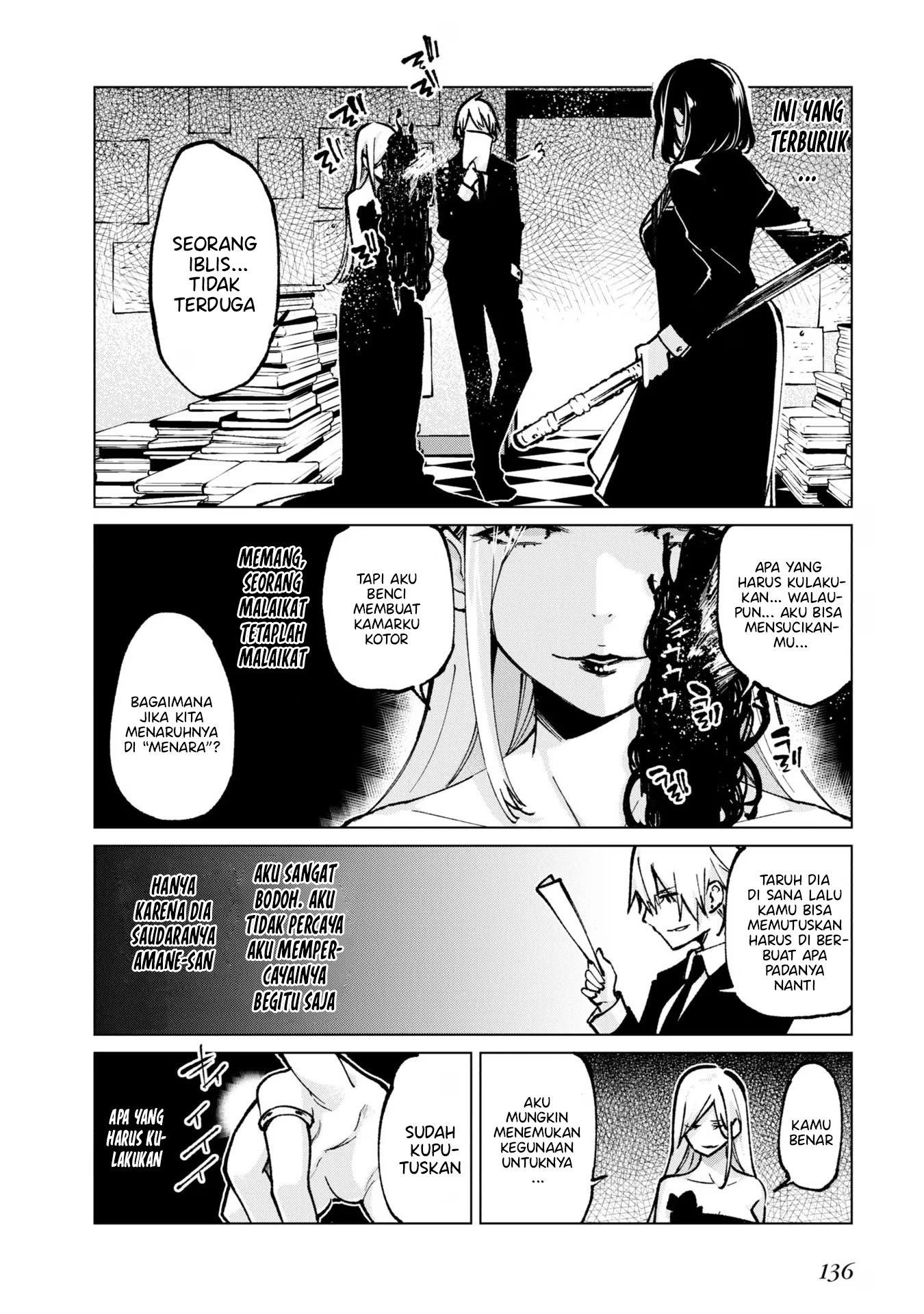 Oroka na Tenshi wa Akuma to Odoru Chapter 67 Gambar 13