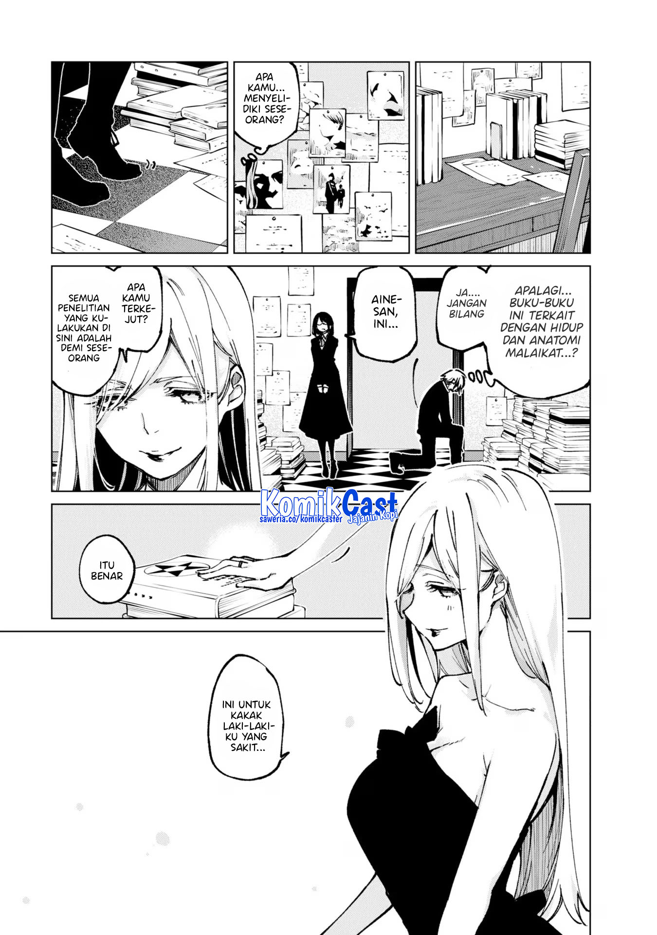 Oroka na Tenshi wa Akuma to Odoru Chapter 67 Gambar 6