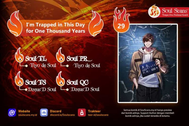 Baca Komik I’m Trapped in This Day for One Thousand Years Chapter 29 Gambar 1