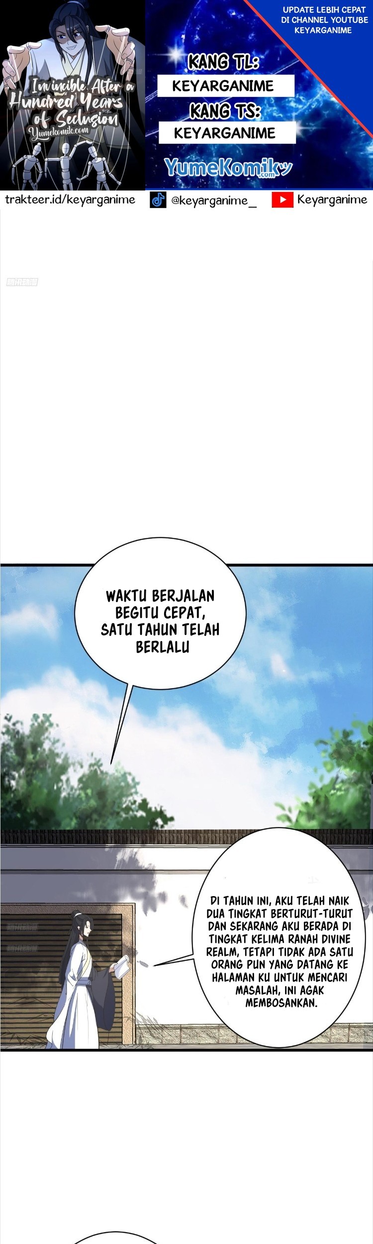 Baca Komik Invincible After a Hundred Years of Seclusion Chapter 133 Gambar 1