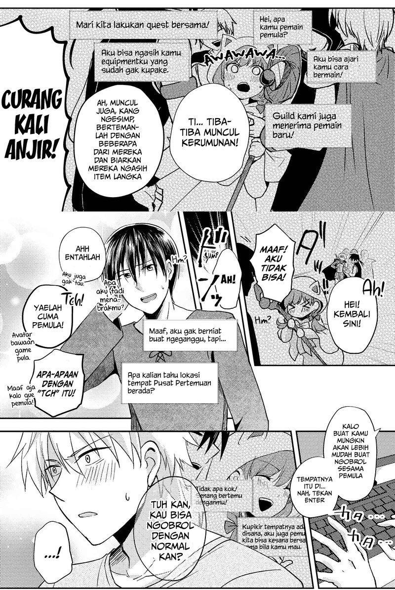 Netoge no Seibetsu wa Daitai Mitame de Damasareru Chapter 02 Gambar 4