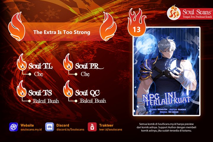 Baca Komik The Extra is Too Strong Chapter 13 Gambar 1